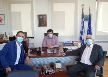 Τον Στέλιο Κονταδάκη υποδέχθηκε ο Τάσος Μαυρίδης