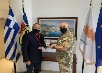 Τον Δήμο Αγλαντζιάς Λευκωσίας επισκέφθηκε ο Γρηγόρης Κωνσταντέλλος