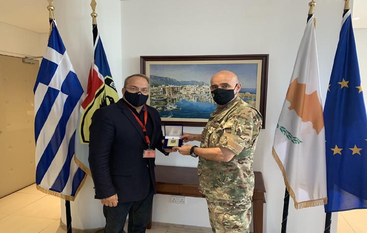 Τον Δήμο Αγλαντζιάς Λευκωσίας επισκέφθηκε ο Γρηγόρης Κωνσταντέλλος