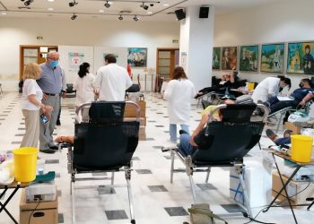 Με μεγάλη προσέλευση ξεκίνησε η τριήμερη Εθελοντική Αιμοδοσία στο Δήμο