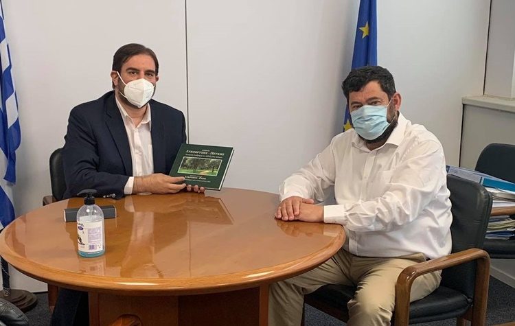 Τον Πρόεδρο της ΜΟΔ ΑΕ Γιώργο Παπαδημητρίου συνάντησε ο Τάσος Μαυρίδης