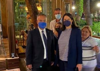 Ηλίας Αποστολόπουλος και Νίκη Κεραμέως στην υποδοχή Ευρωπαίων εκπαιδευτικών