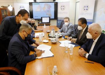 Πατούλης - Μελισσανίδης: Προγραμματική σύμβαση για τον ηλεκτρομηχανολογικό εξοπλισμό του γηπέδου της ΑΕΚ