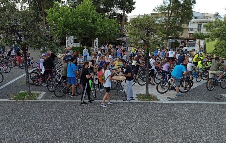 Με επιτυχία πραγματοποιήθηκε η «Ποδηλατοβόλτα» στον Δήμο