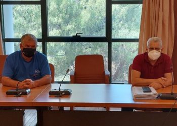 Στη σύσκεψη για την Πολιτική Προστασία του Δήμου ο Β. Σιώμος