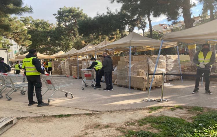 Διανομή τροφίμων σε ευπαθείς ομάδες στις 2 Ιουλίου