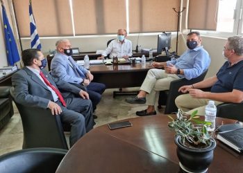 Συνάντηση του δημάρχου Σ. Τσίρκα με εκπροσώπους της AHEPA HELLAS