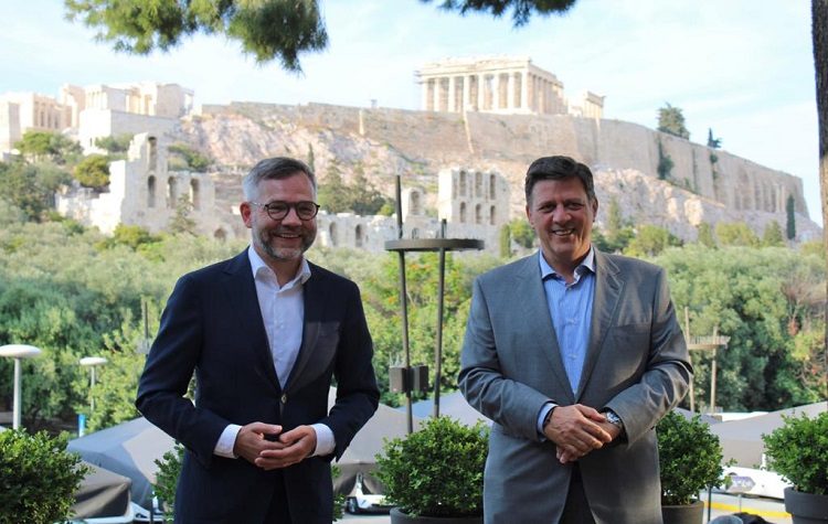 Συνάντηση Μιλτιάδη Βαρβιτσιώτη με υφυπουργό Εξωτερικών Γερμανίας, Roth