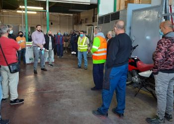 Συνάντηση Ζαχαριάδη και ΣΥΡΙΖΑ Αμαρουσίου με το Σωματείο Εργαζομένων του Δήμου