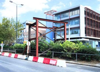 Γ. Σταθόπουλος: «Στις τελικές εργασίες της η νέα πεζογέφυρα στη Λ. Μεσογείων»