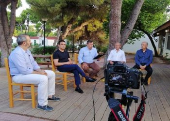 Επίσκεψη γγ του Υπουργείου Εργασίας Γ. Σταμάτη στην κατασκήνωση του Αγίου Ανδρέα