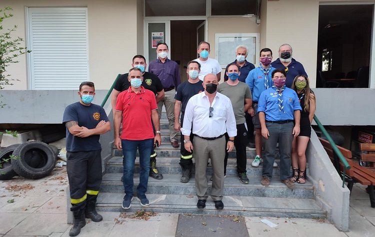 Το «ευχαριστώ» του Γ. Καλαφατέλη στους εθελοντές πυρασφάλειας