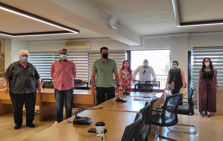 Συνάντηση του αντιδημάρχου Επιχειρηματικότητας με το νέο ΔΣ του Εμπορικού Συλλόγου