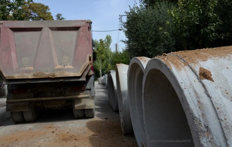 Στην επόμενη φάση το έργο ομβρίων στο Πολύδροσο - Νέες κυκλοφοριακές ρυθμίσεις