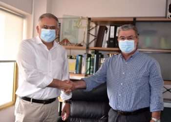 Επίσκεψη του Τάκη Θεοδωρικάκου στον Δήμο