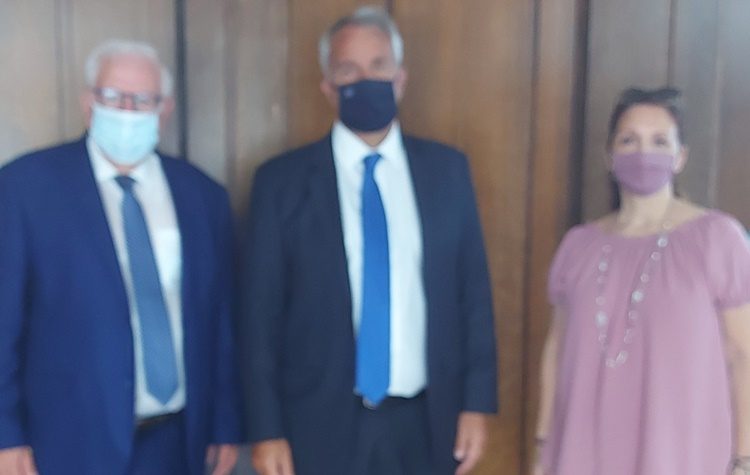 Συνάντηση Παναγιώτη Ιωάννου με τον υπουργό Εσωτερικών Μάκη Βορίδη