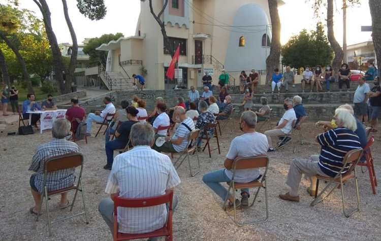 Με επιτυχία πραγματοποιήθηκε ανοικτή συζήτηση της Κ.Ο. Μελισσίων-Πεντέλης του ΚΚΕ