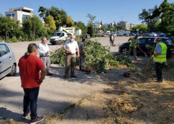 Νέα αυτοψία Αμπατζόγλου σε καθαριότητα και συντήρηση πρασίνου