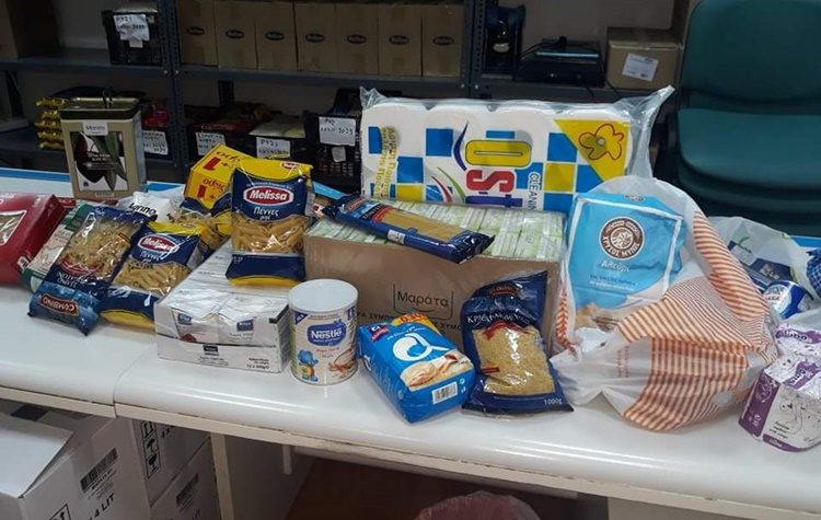 Ευχαριστίες στη ΔΗΜΤΟ ΝΔ για την προσφορά στο Κοινωνικό Παντοπωλείο