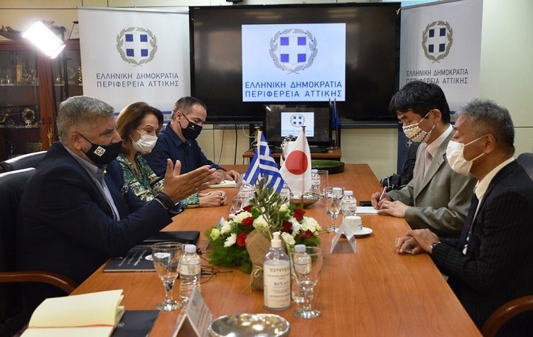 Ολυμπιακοί Αγώνες & θεματικός τουρισμός στο επίκεντρο συνάντησης Πατούλη με τον Ιάπωνα Πρέσβη