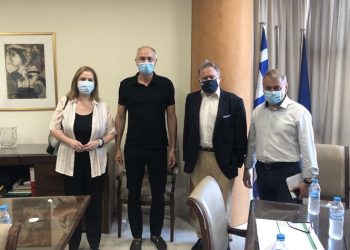 Συνάντηση Σαραούδα με αντιπροσωπεία του ΣΥΡΙΖΑ - ΠΣ