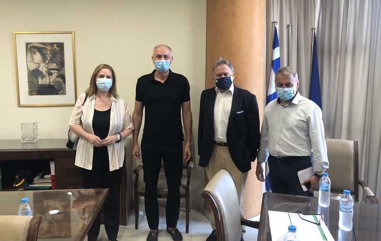 Συνάντηση Σαραούδα με αντιπροσωπεία του ΣΥΡΙΖΑ - ΠΣ