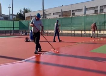 Ανακαινίζονται τα προαύλια των σχολείων του Δήμου