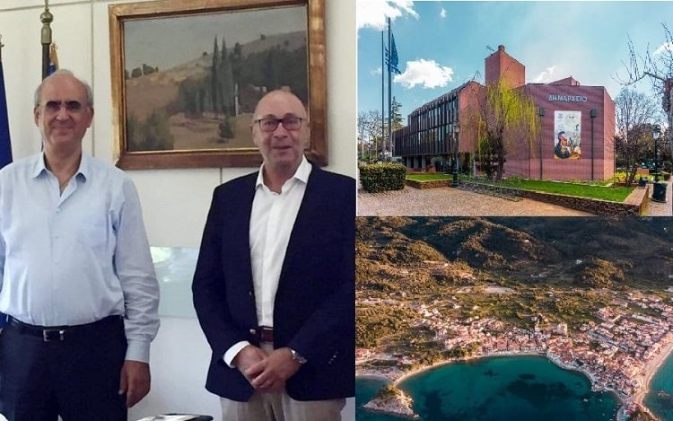 Με τον δήμαρχο Ανατολικής Σάμου Γιώργο Στάντζο συναντήθηκε ο Γιώργος Θωμάκος