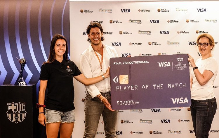 Άσος της Μπαρτσελόνα πρόσφερε τη δωρεά της Visa «Player of the Match» σε πρόγραμμα για τα παιδιά πρόσφυγες στη Λέσβο
