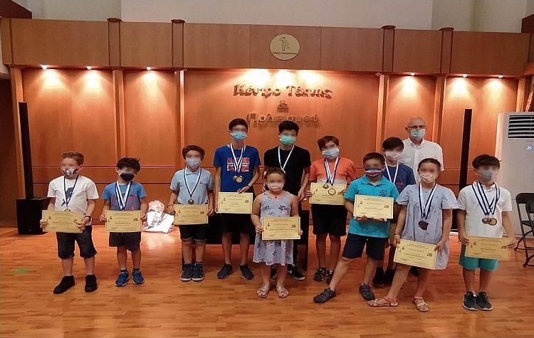 Βραβεύτηκαν οι μαθητές της «Ακαδημίας Σκάκι Αμαρουσίου»