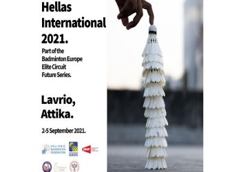 Στο Λαύριο το Διεθνές Τουρνουά Αντιπτέρισης «HELLAS INTERNATIONAL 2021»
