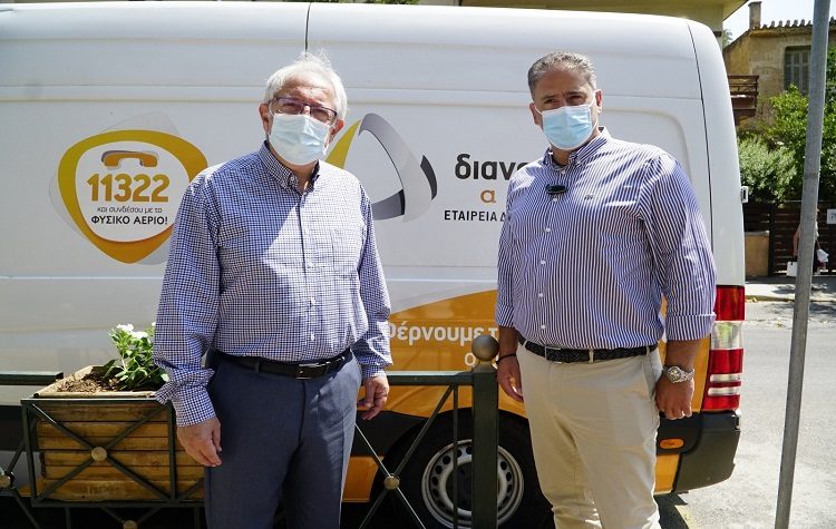 Ένθερμη ανταπόκριση της Εταιρίας Διανομής Αερίου Αττικής σε κάλεσμα αλληλεγγύης του Δήμου