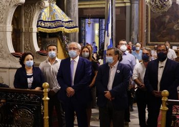 Με μεγαλοπρέπεια γιόρτασε το Μαρούσι την Πολιούχο Παναγία Θεοτόκο