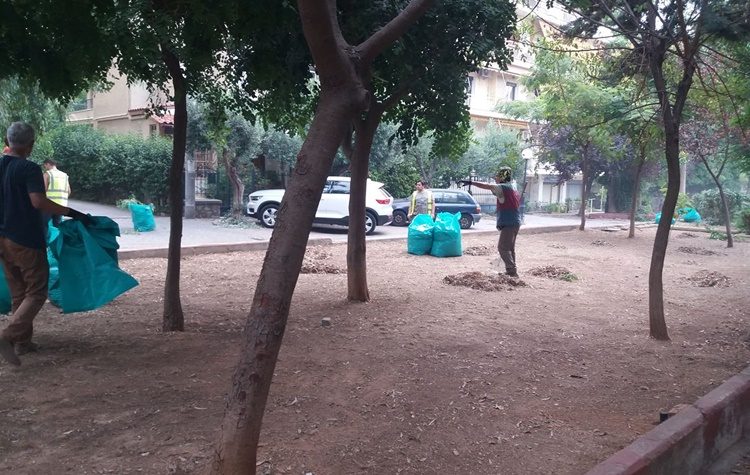 Εντατικές οι εργασίες καθαριότητας αποψιλώσεων και συντήρησης πρασίνου στο Μαρούσι