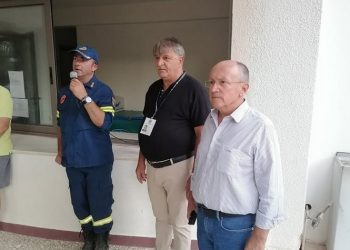 Στέφθηκε με επιτυχία η άσκηση πολιτικής προστασίας του Δήμου στον οικισμό «ΦΩΣ»