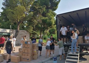 Ένα φορτηγό με είδη πρώτης ανάγκης για τους πυρόπληκτους συγκέντρωσε ο Δήμος Φιλοθέης- Ψυχικού