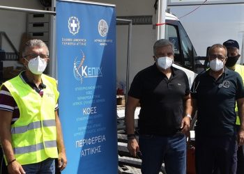 Πάνω από 2.000 πολίτες έχουν υποστηριχθεί από τα κλιμάκια του ΚΕΠΙΧ και το 1110