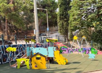Ολοκληρώθηκε η ανακαίνιση της παιδικής χαράς στην Παύλου Μελά