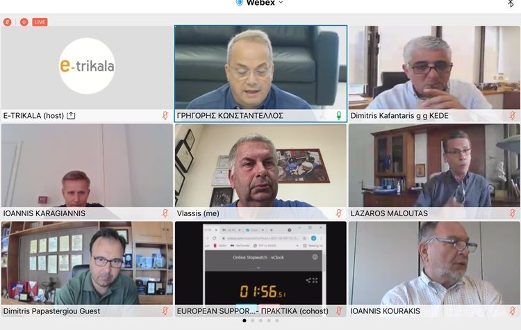 Ο Βλάσσης Σιώμος ενημέρωσε το ΔΣ της ΚΕΔΕ για τις πυρκαγιές