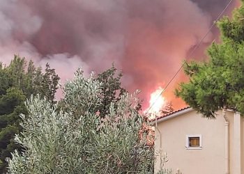 Ενισχύονται οι δυνάμεις πυρόσβεσης στα Βίλια - Σοβαρές καταστροφές σε σπίτια από τις φλόγες