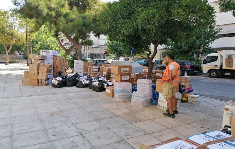 Άμεση η αρωγή του Δήμου στις πληγείσες από την πυρκαγιά περιοχές