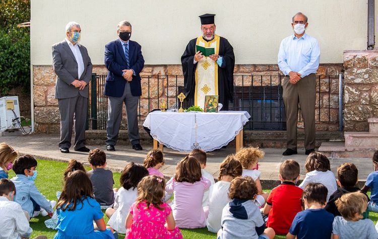 Γ. Θωμάκος στον αγιασμό: «Θερμές ευχές για μια καλύτερη από τις προηγούμενες, σχολική χρονιά»