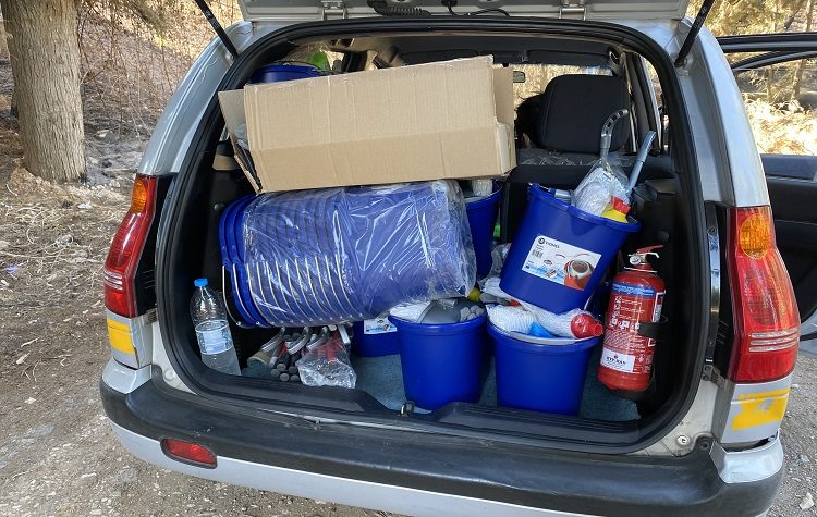 Έμπρακτη στήριξη στους πληγέντες των Αδαμών