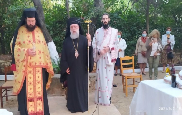 Με κατάνυξη ο εορτασμός του Γενεσίου της Θεοτόκου στην Παναγία της Ξυδούς