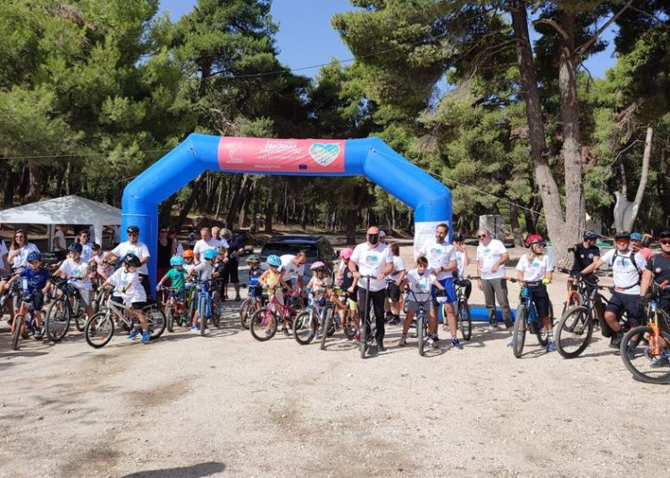 «Ορθοπεταλιές» μικρών και μεγάλων στον Διόνυσο (Βίντεο)