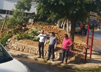 Ξεκίνησε η διάνοιξη στην συμβολή των οδών Οδυσσέως και Γκινοσάτη