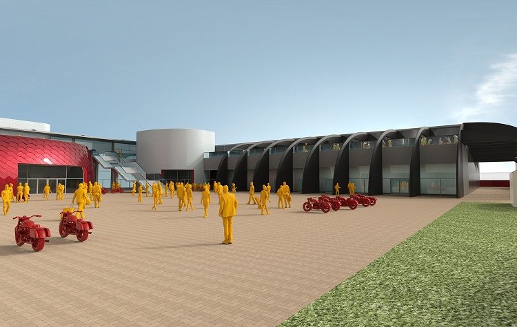 Παρουσιάστηκε το μοναδικό, φουτουριστικό πλάνο του νέου εργοστάσιου & μουσείο της Moto Guzzi