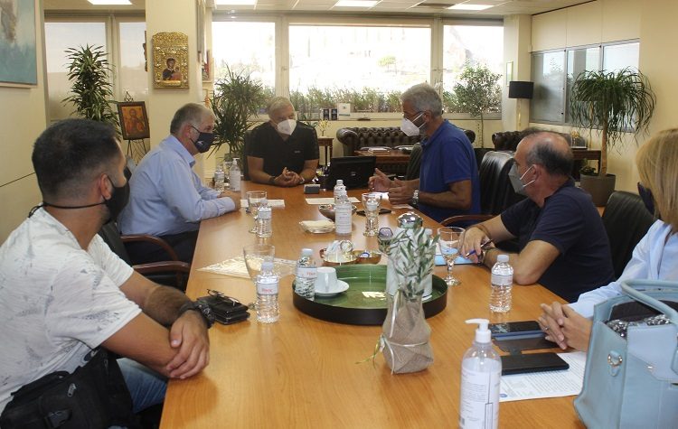 Συνάντηση Γ. Πατούλη - Β. Σιώμου με φόντο την αποτελεσματικότερη προστασία των δασών της Αττικής