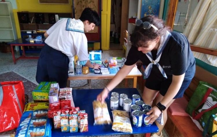 Στο πλευρό των πυροπαθών της Εύβοιας το Σώμα Ελληνικού Οδηγισμού