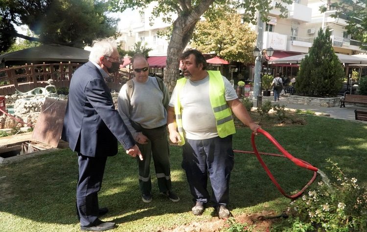 Kαθαριότητα, φυτεύσεις, συντήρηση πρασίνου και απολυμάνσεις στο Μαρούσι